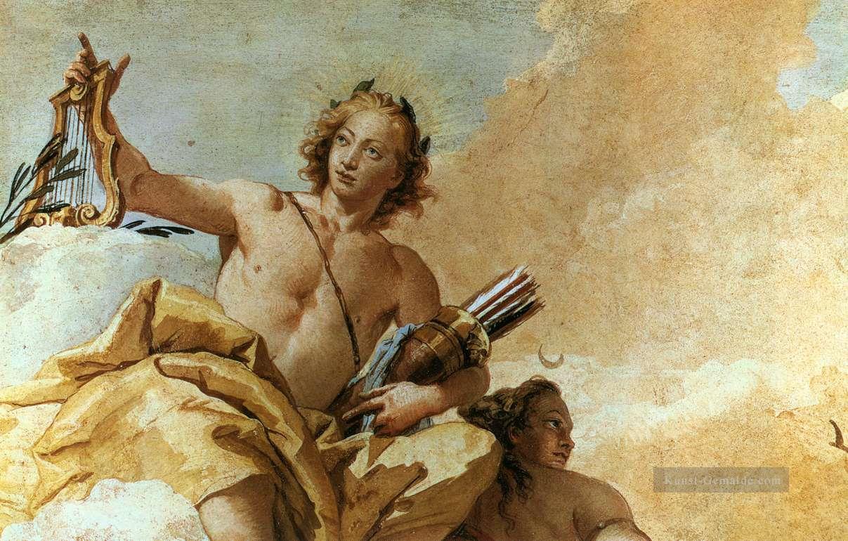 Villa Valmarana Apollo und Diana Giovanni Battista Tiepolo Ölgemälde